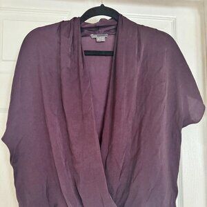 Silk Vince Blouse Top Size XS